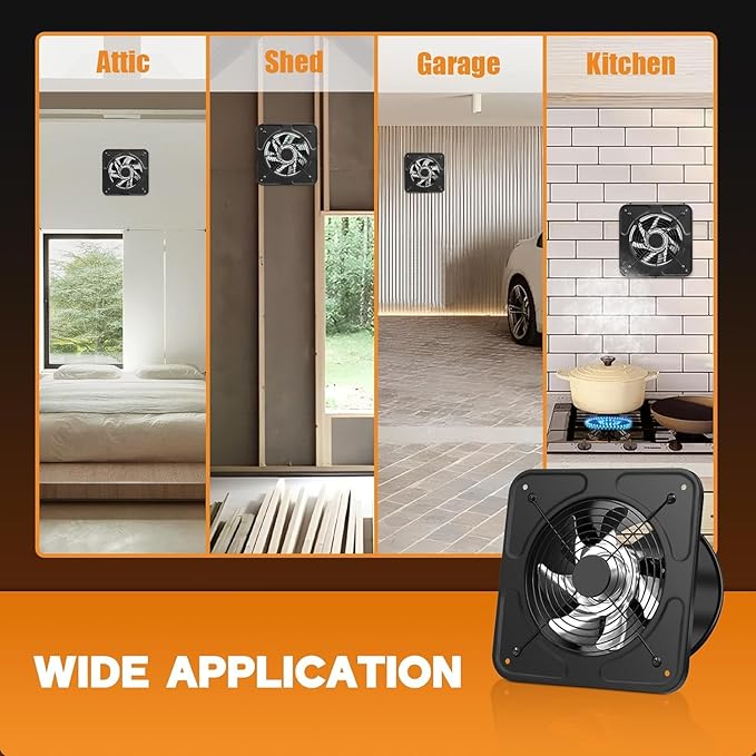 YOZON 10-Inch Kitchen Exhaust Fan
