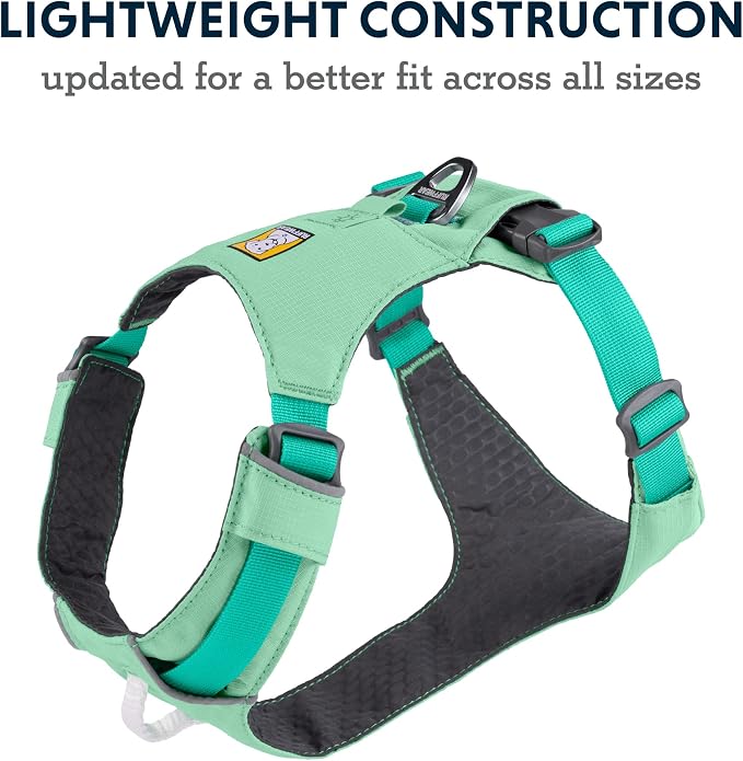 Ruffwear, Hi & Light, Everyday Lightweight Dog Harness, Trail Running, Walking, Hiking, All-Day Wear, Sage Green, XXX-Small