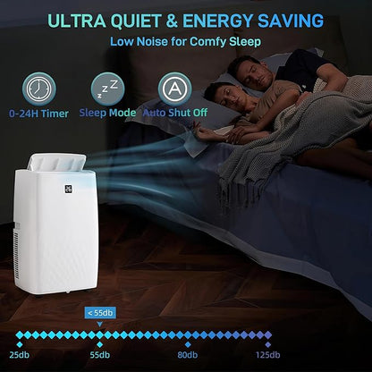 Portable Air Conditioners 12000 BTU, Remote Control AC