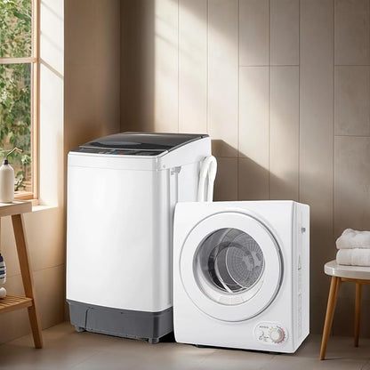 ROVSUN 1.5CuFt Portable Clothes Dryer and 17.6LBS Full-Automatic Washing