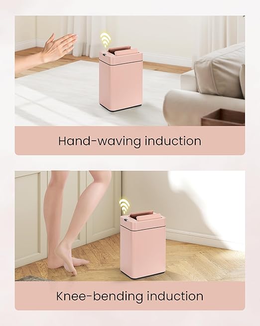ELPHECO Bathroom Trash Can