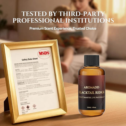 AROMADD Blacktail Ridge Diffuser Oil Inspired by Luxury Hotel Scent 3.38 Fl Oz