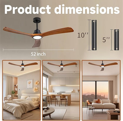 Gaizw 52 Inch Ceiling Fans