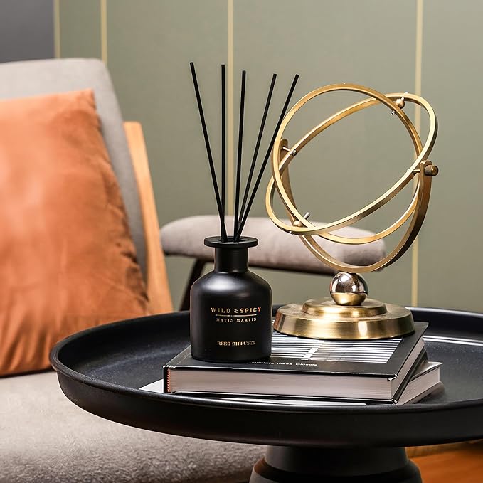 Matin Martin Wild and Spicy Reed Diffuser 5 oz