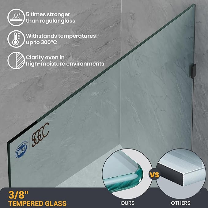 Shower Panel 21.5" W×78.75" H, Shower Screen