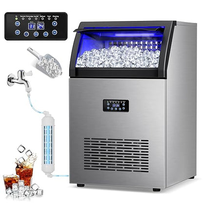 Commercial Ice Maker Machine, 150lbs/24H