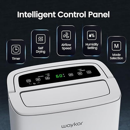 Waykar Max 80 Pint/D Energy Star Home Dehumidifier