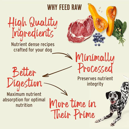 Primal Freeze Dried Raw Dog Food Nuggets, Duck, Complete & Balanced Meal, Also Use as Topper or Treat, Premium, Healthy, Grain Free, High Protein Raw Dog Food, 5.5 oz