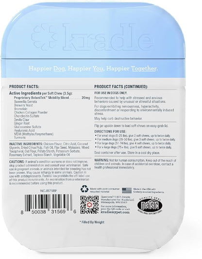 Kradle Hip and Joint Chews for Dogs