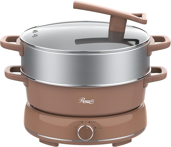Rosewill 12.7 QT Electric Hot Pot Slow Cooker