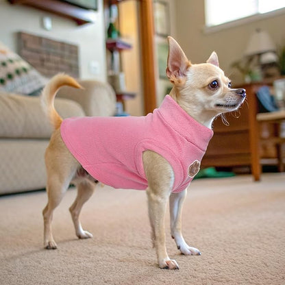 BEAUTYZOO Cat Sweater Turtleneck - Soft Fleece Cat Sweaters for Cats Only Warm Kitten Clothes, Fall Winter Pet Coat Pullover Sweatshirt Clothing Also for Puppy Small Dogs Sphynx Hairless Cats