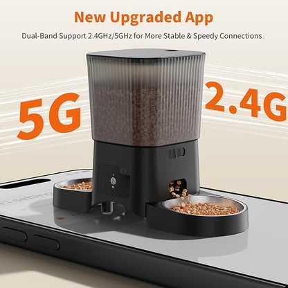 HoneyGuaridan Automatic Cat Feeder
