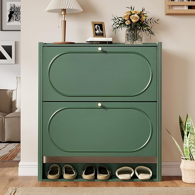 Shoe Storage Cabinet Entryway, Narrow Shoe Cabinet
