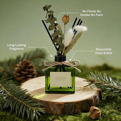 Reed Diffuser, 6 oz Vanilla Cream Scent Diffuser