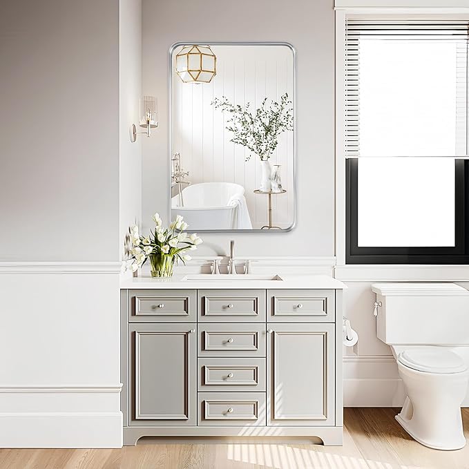 Fabuday Bathroom Mirrors for Over Sink 2 Pack