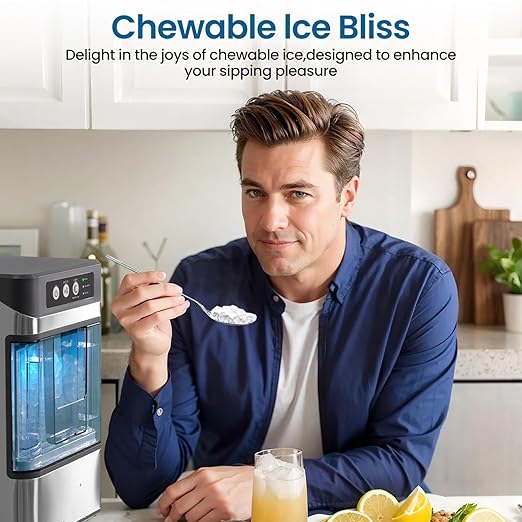 Chewable Crunchable Countertop Nugget Ice Maker