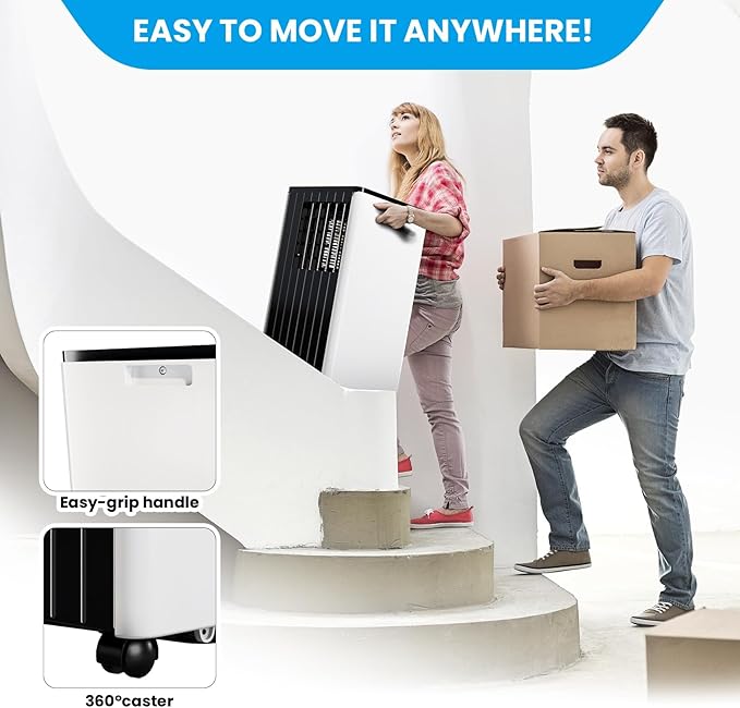 Portable Air Conditioners, 8000 BTU Cooling Capacity