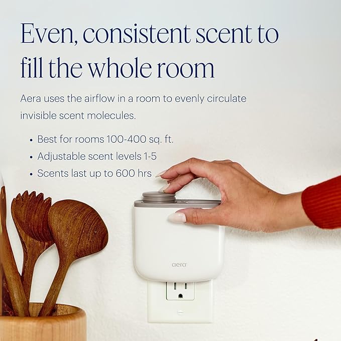 Aera Mini Home Fragrance Diffuser and Mini Moondance Scent Refill Bundle