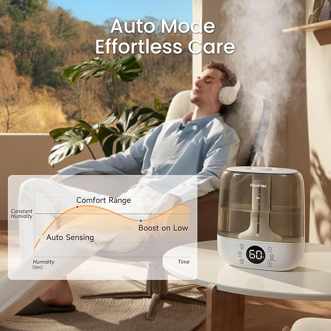 Provirtec 6L Self-Cleaning Humidifier