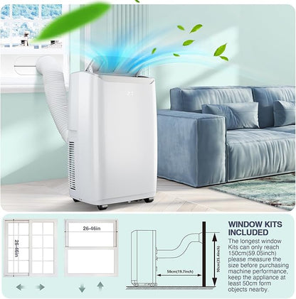 Portable Air Conditioners, 12000 BTU Portable AC Unit