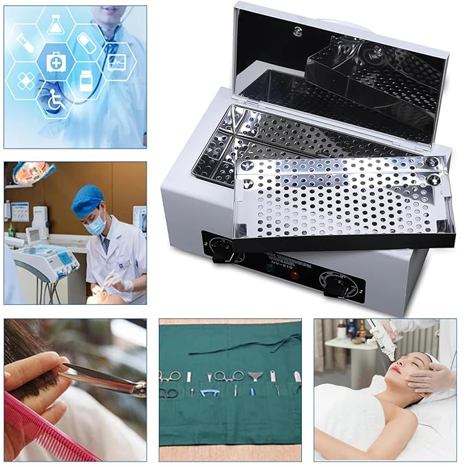 300W Heat Sterilizer 1.5L Mini Dry Heat Sterilizer Cabinet High Temperature