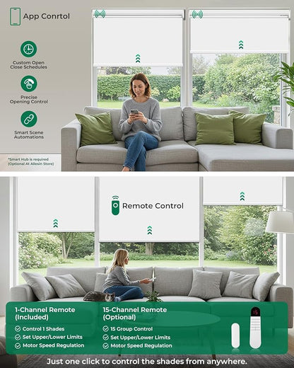 Allesin Motorized Roller Blinds
