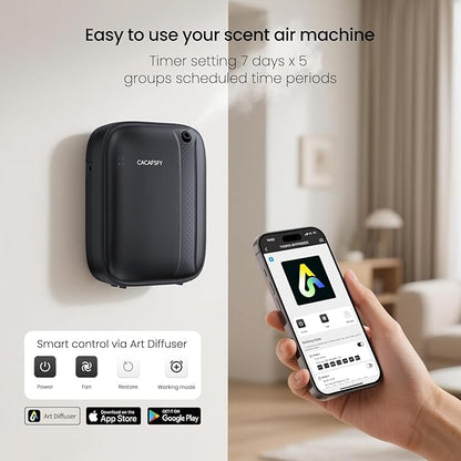 Waterless Diffuser, Hotel Scent Diffuser-Smart APP Control-400mL Capacity Up to