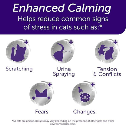 FELIWAY Aroma Diffuser, Optimum Cat, Enhanced Calming Pheromone, 48 mL | 30 Day