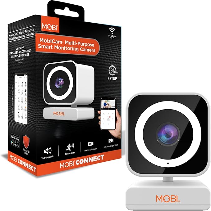 MobiCam MP 1080p Wi-Fi Smart Home Security