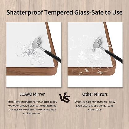 LOAAO 72X36 Inch Bathroom Mirror