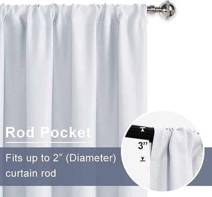 JIUZHEN Blackout Curtains for Bedroom