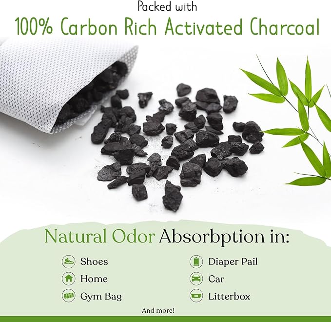 bmbu Charcoal Shoe Deodorizers