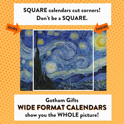 Baby Wolf Calendar 2026 Wall Monthly Pup Wolves Gifts For Wolf Lovers Women Men | American Made In The USA