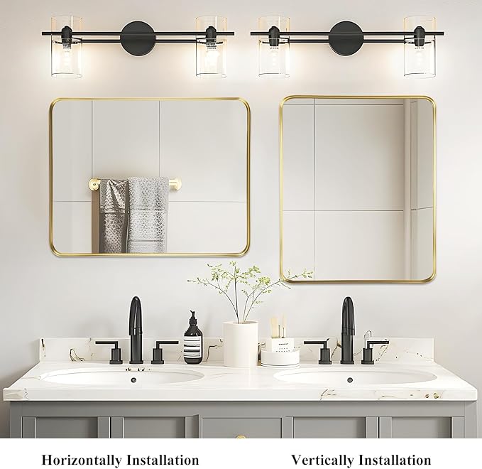 Fabuday Gold Bathroom Mirror