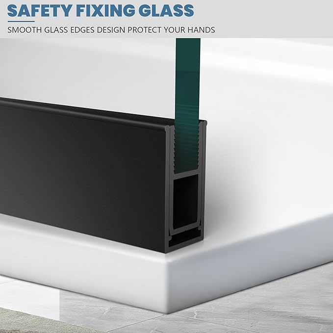 Bathroom Shower Glass Door 28 * 74"
