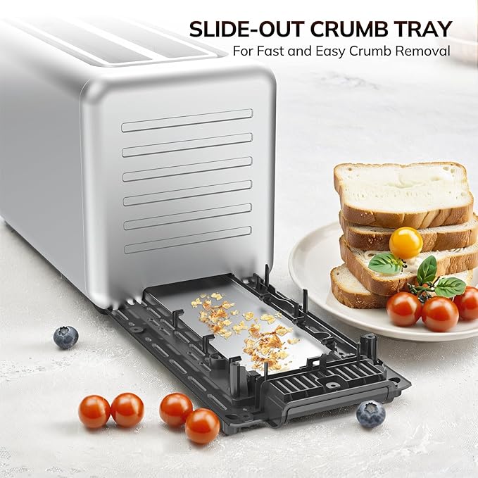 Keenstone Toaster 4 Slice, Digital Smart Toaster