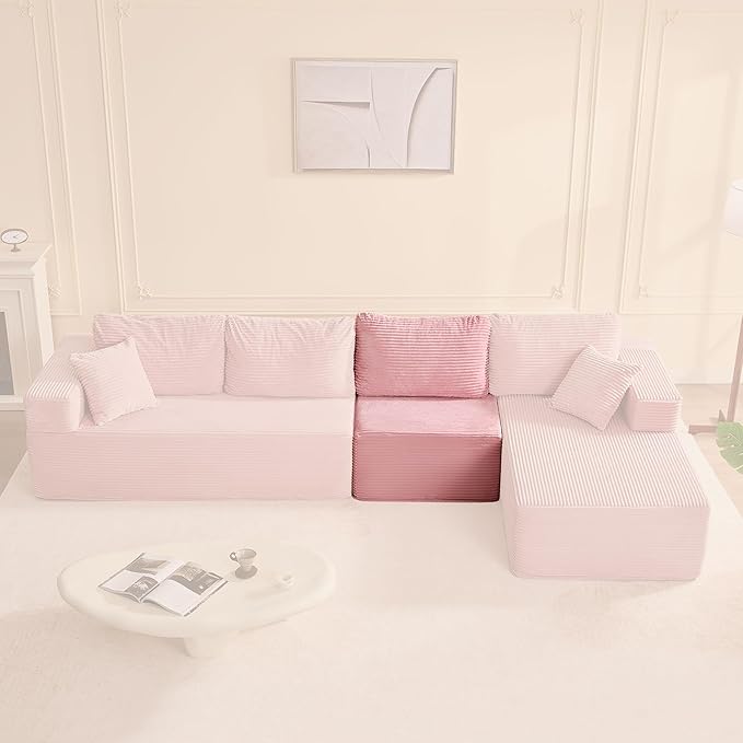 Cozy Single Seat, Comfortable Seating, No Assembly Required, Pink