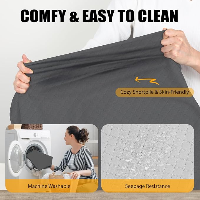 Dog Car Bed for Back Seat Cover with Supportive Foam, Large | Pet Mat Cushion for Car Backseat Extender with Removable Cover, Large Size for SUV & Truck, Easy Clean