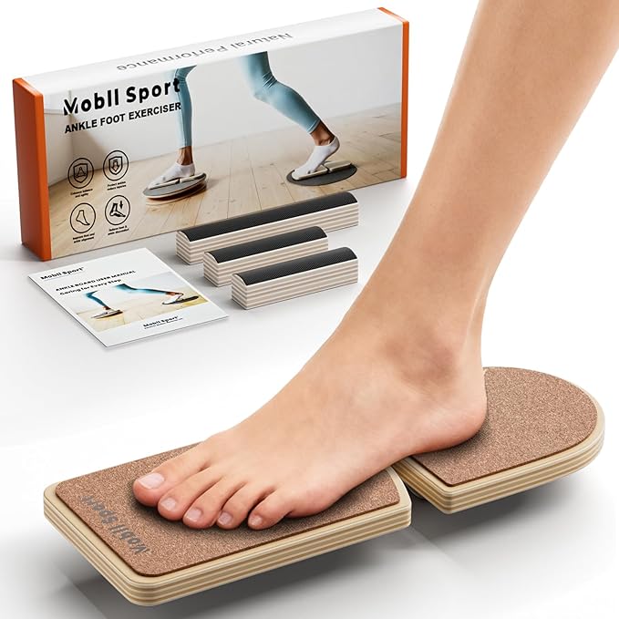 Ankle Balance Board Foot Strengthener Trainer, Single Leg Balance Board & Ankle