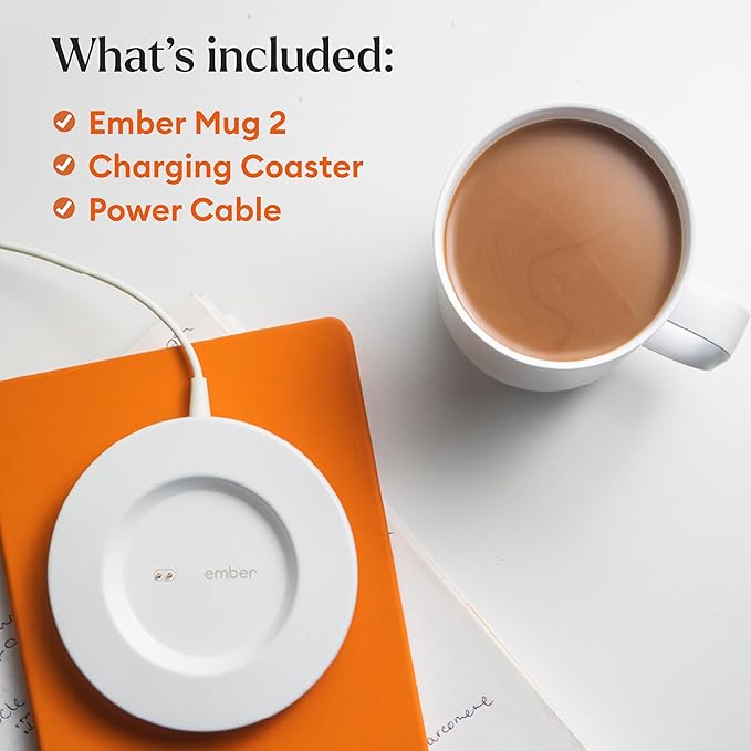 Ember Temperature Control Smart Mug 2, 14 Oz, App-Controlled Heated Coffee Mug