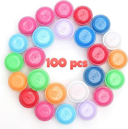 Farm Animal Figurine Toys in Capsule - 50 Pcs -1.1 Inch Plastic Capsules with Assorted Pets & Animals Mini Figurines for Kids - Easter Basket Stuffers - Toy Vending Machine Refill