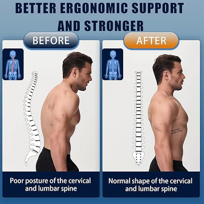 Posture Corrector for Men and Women, Adjustable Back Brace for Back, Neck and Shoulder Pain Relief, Back Support for Scoliosis, Hunchback, Hump, Thoracic, Spine Corrector