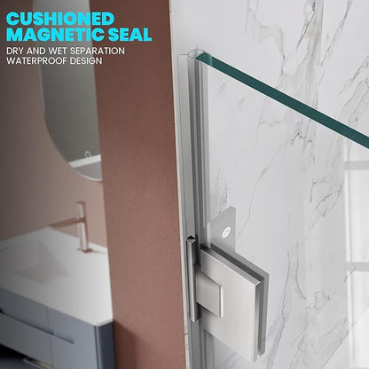 Bathroom Hinged Shower Door