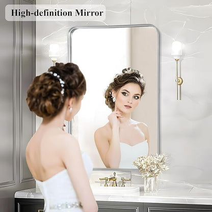 Fabuday Bathroom Mirrors for Over Sink 2 Pack