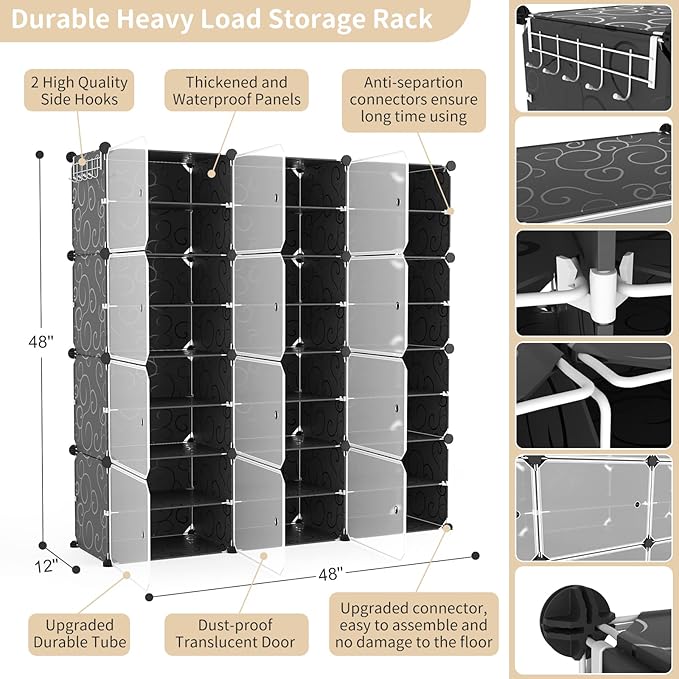 Portable Shoe Rack Organizer