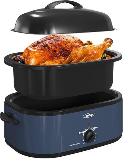 Sunvivi 22lb 18-Quart Roaster Oven, Electric Roaster Oven