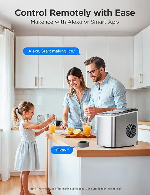 GoveeLife Smart Countertop Ice Makers, Portable Ice Maker Machine