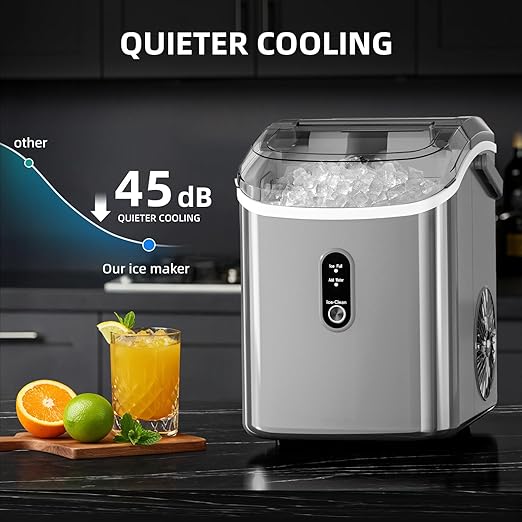 Antarctic Star Nugget Ice Maker Countertop