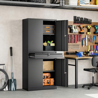 Yizosh Metal Garage Storage Cabinet