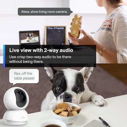 Tapo TP-Link 2K Pan Tilt Security Camera